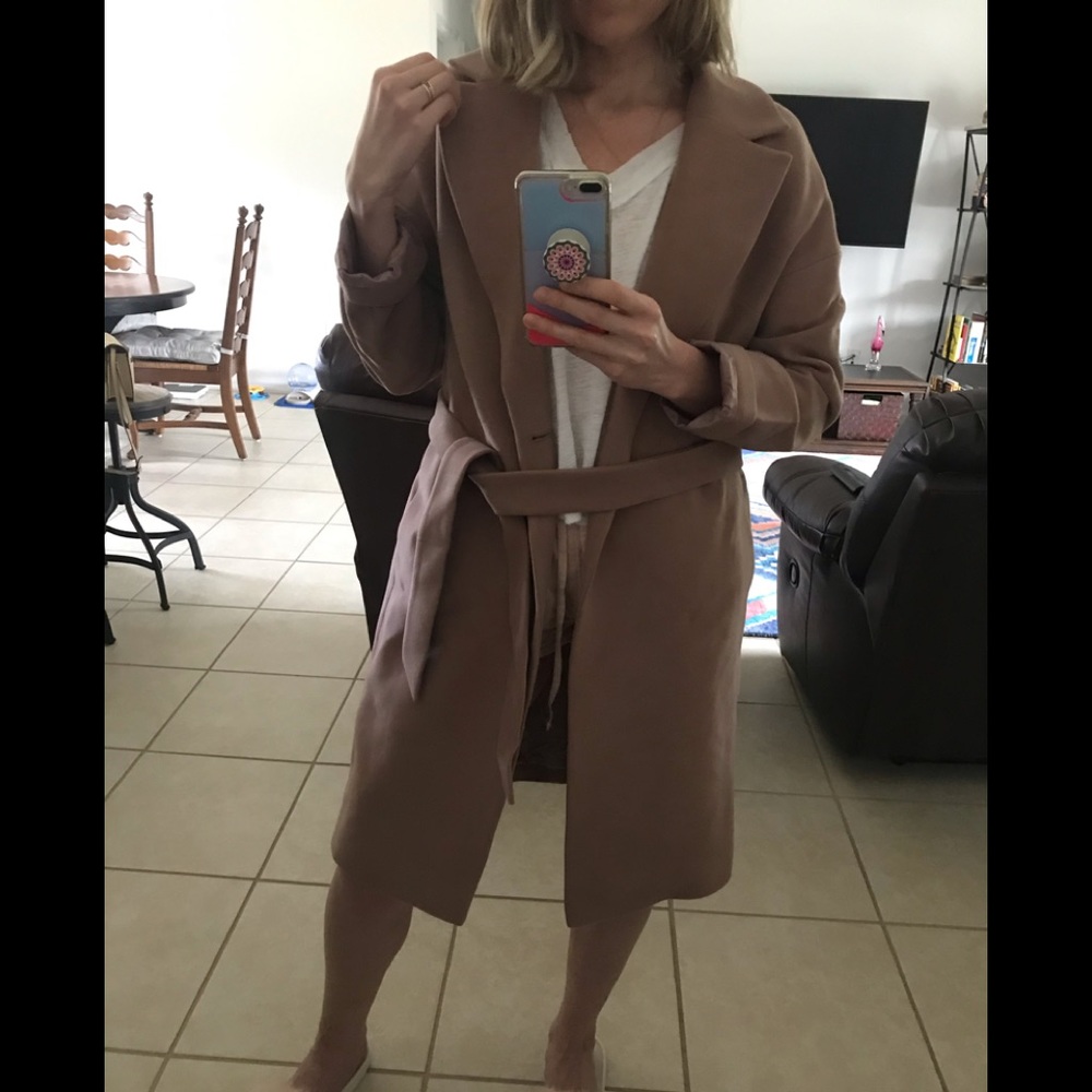 Wool coat midi